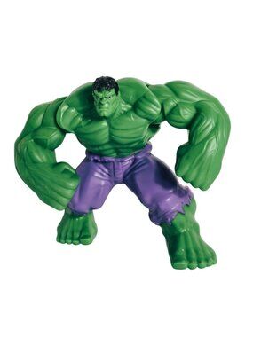 2010 Incredible Hulk Marvel Heroes 4.5" Collectible Action Figure McDonalds